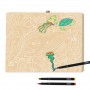 SCATOLA DEI COLORI con 24 pezzi VALIGETTA DA COLORARE set per disegnare DJECO pennarelli DJ08795 età 5+ Djeco - 3
