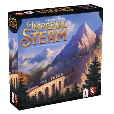 IMPERIAL STEAM gioco da tavolo IN ITALIANO tesla games FERROVIE età 12+ TESLA GAMES - 1