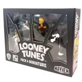 PACK 4 MINIATURE espansione per LOONEY TOONS MAYHEM gioco da tavolo IN ITALIANO età 10+ Asmodee - 1