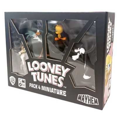 PACK 4 MINIATURE espansione per LOONEY TOONS MAYHEM gioco da tavolo IN ITALIANO età 10+ Asmodee - 1