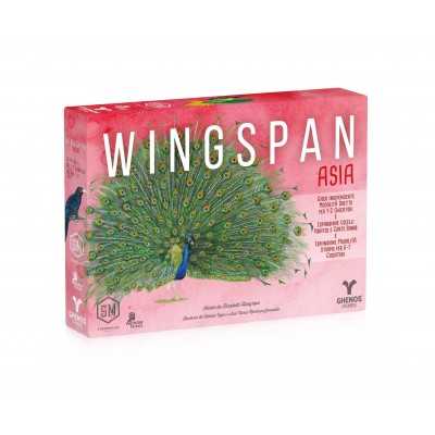 ASIA set di 2 espansioni per WINGSPAN e gioco indipendente duetto IN ITALIANO età 14+ Ghenos Games - 2