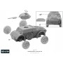 AUTOBLINDA AB41 bolt action WW2 ITALIAN ARMOURED CAR warlord games MINIATURA età 14+ Warlord Games - 6