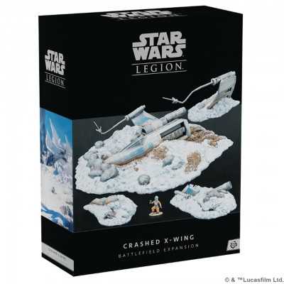 CRASHED X-WING miniatura STAR WARS LEGION battlefield expansion ESPANSIONE età 14+ Fantasy Flight - 1