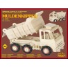 CAMION CASSONE RIBALTABILE da montare WEICO età 10+ modellismo in legno bambini