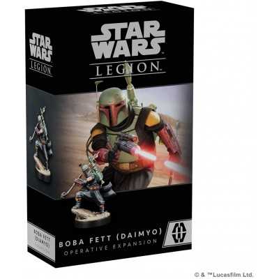 BOBA FETT DAIMYO set miniatura STAR WARS LEGION operative expansion ESPANSIONE età 14+ Fantasy Flight - 1