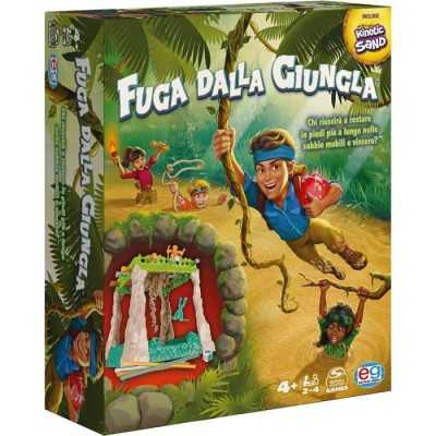 FUGA DALLA GIUNGLA sabbia cinetica IN ITALIANO spin master games SABBIE MOBILI età 4+ SPIN MASTER GAMES - 1