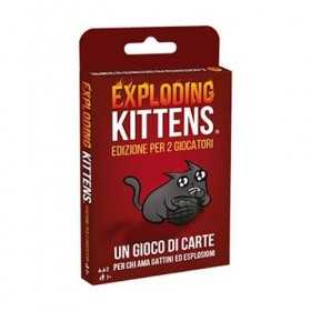 EXPLODING KITTENS edizione per 2 GIOCATORI party game GIOCO DI CARTE uno contro uno IN ITALIANO età 7+ Asmodee - 1