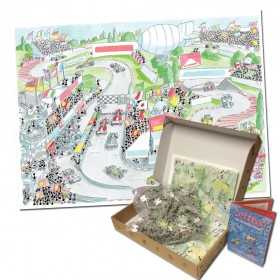 PUZZLE DELLE FORMICHE fabio vettori FORMULA 1 made in italy&nbsp;1080&nbsp;PEZZI eco friendly FABIO VETTORI - 1