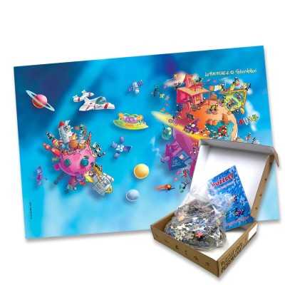 PUZZLE DELLE FORMICHE fabio vettori PIANETA made in italy 540 PEZZI eco friendly FABIO VETTORI - 1
