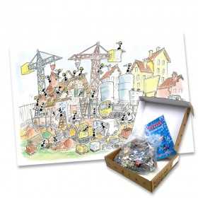 PUZZLE DELLE FORMICHE fabio vettori CANTIERE made in italy 540 PEZZI eco friendly FABIO VETTORI - 1
