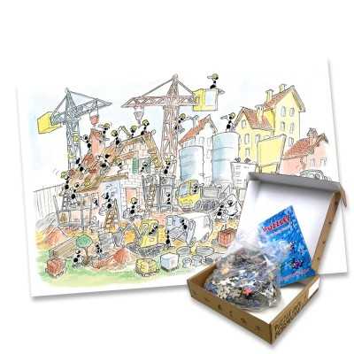 PUZZLE DELLE FORMICHE fabio vettori CANTIERE made in italy 540 PEZZI eco friendly FABIO VETTORI - 1
