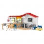 CLINICA VETERINARIA CON ANIMALI set di miniature in resina FARM WORLD schleich 42502 età 3+ Schleich - 3