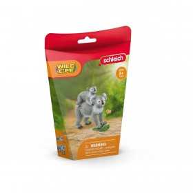 MAMMA KOALA E CUCCIOLO miniature in resina WILD LIFE schleich 42566 età 3+ Schleich - 1