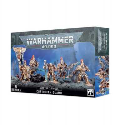 CUSTODIAN GUARD SQUAD The Horus Heresy ADEPTUS CUSTODES Citadel GAMES WORKSHOP 5 miniature WARHAMMER 40K 40000 età 12+ Games Wor