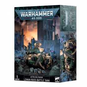 LEMAN RUSS BATTLE TANK miniatura ASTRA MILITARUM warhammer 40k CITADEL età 12+