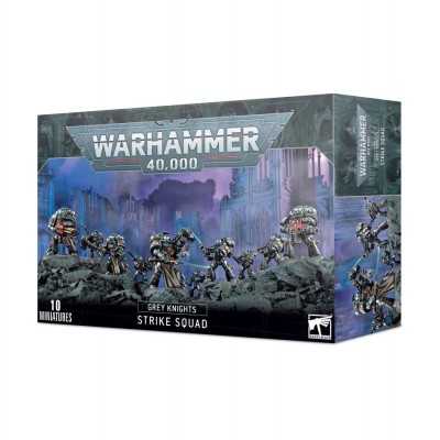STRIKE SQUAD set di 10 miniature GREY KNIGHTS warhammer 40k CITADEL età 12+ Games Workshop - 1