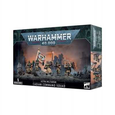 CADIAN COMMAND SQUAD set 5 miniature ASTRA MILITARUM warhammer 40k CITADEL età 12+ Games Workshop - 1