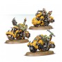 WARBIKERS set di 3 miniature ORKS warhammer 40k CITADEL età 12+ Games Workshop - 2