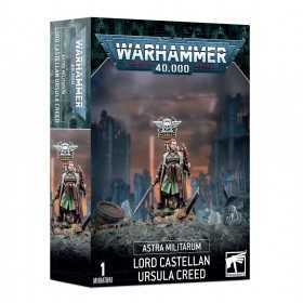 LORD CASTELLAN URSULA CREED miniatura in plastica ASTRA MILITARUM warhammer 40k CITADEL età 12+