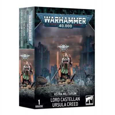 LORD CASTELLAN URSULA CREED miniatura in plastica ASTRA MILITARUM warhammer 40k CITADEL età 12+ Games Workshop - 1