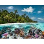PUZZLE ravensburger UN TUFFO ALLE MALDIVE softclick 2000 PEZZI 98 x 75 cm Ravensburger - 2