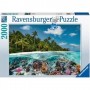 PUZZLE ravensburger UN TUFFO ALLE MALDIVE softclick 2000 PEZZI 98 x 75 cm Ravensburger - 1