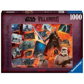 PUZZLE ravensburger 1000 PEZZI di 70 x 50 cm STAR WARS VILLAINOUS disney MOFF GIDEON