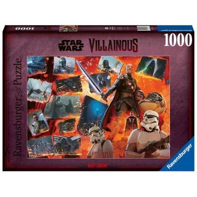PUZZLE ravensburger 1000 PEZZI di 70 x 50 cm STAR WARS VILLAINOUS disney MOFF GIDEON Ravensburger - 1