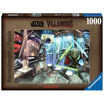 PUZZLE ravensburger 1000 PEZZI di 70 x 50 cm STAR WARS VILLAINOUS disney GENERAL GRIEVOUS Ravensburger - 1