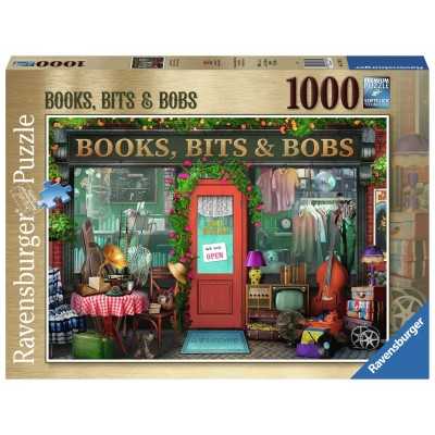 PUZZLE ravensburger 1000 PEZZI di 70 x 50 cm BOOKS BITS & BOBS Ravensburger - 1