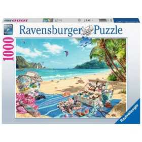 PUZZLE ravensburger 1000 PEZZI originale LA COLLEZIONE DI CONCHIGLIE di 50 x 70 cm SOFTCLICK
