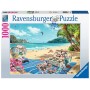 PUZZLE ravensburger 1000 PEZZI originale LA COLLEZIONE DI CONCHIGLIE di 50 x 70 cm SOFTCLICK Ravensburger - 1