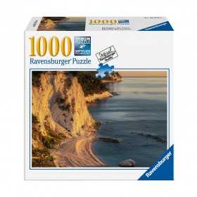 PUZZLE ravensburger 1000 PEZZI originale SPIAGGIA DEL FRATE RIVIERA DEL CONERO di 50 x 70 cm SOFTCLICK