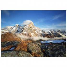 PUZZLE ravensburger 1000 PEZZI originale CIMA TRA LE NUBI di 50 x 70 cm SOFTCLICK