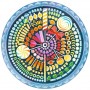 PUZZLE ravensburger CIRCLE OF COLORS circolare CANDY originale 500 PEZZI diametro 52 CM Ravensburger - 2