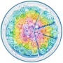 PUZZLE ravensburger CIRCLE OF COLORS circolare TORTA ARCOBALENO originale 500 PEZZI diametro 52 CM Ravensburger - 2