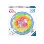 PUZZLE ravensburger CIRCLE OF COLORS circolare FRUTTA originale 500 PEZZI diametro 52 CM Ravensburger - 1