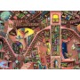 PUZZLE ravensburger BIBLIOTECA BISLACCA original 500 PEZZI soft click 49 X 36 CM Ravensburger - 1
