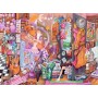 PUZZLE ravensburger STANZA DELLA STUDENTESSA original 500 PEZZI soft click 49 X 36 CM Ravensburger - 2