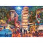 PUZZLE ravensburger UNA SERA A PISA original 500 PEZZI soft click 49 X 36 CM Ravensburger - 2
