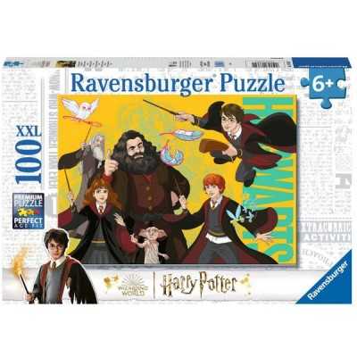 IL GIOVANE MAGO HARRY POTTER ravensburger PUZZLE originale 100 PEZZI XXL wizarding world 49 X 36 CM età 6+ Ravensburger - 1