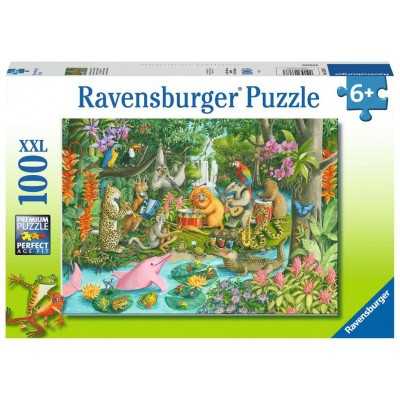 L'ORCHESTRA DEGLI ANIMALI ravensburger PUZZLE originale 100 PEZZI XXL premium 49 X 36 CM età 6+ Ravensburger - 1