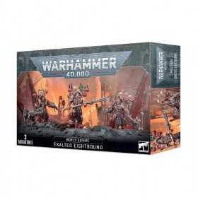 EXALTED EIGHTBOUND set di 3 miniature in plastica WORLD EATERS games workshop WARHAMMER 40K età 12+