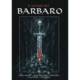 IL SANGUE DEL BARBARO con mazzo di carte GAMEBOOK officina meningi LIBROGAME in italiano Officina Crea - 1