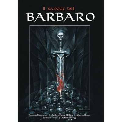 IL SANGUE DEL BARBARO con mazzo di carte GAMEBOOK officina meningi LIBROGAME in italiano Officina Crea - 1