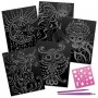 NEBULOUS STARS disegni da grattare KIT ARTISTICO isadora CON 5 TAVOLE età 7+ NEBULOUS STARS - 3