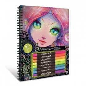 ALBUM DA COLORARE con pagine nere NEBULOUS STARS set di 8 pennarelli KIT ARTISTICO età 7+ NEBULOUS STARS - 1