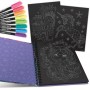 ALBUM DA COLORARE con pagine nere NEBULOUS STARS set di 8 pennarelli KIT ARTISTICO età 7+ NEBULOUS STARS - 2