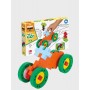 BIG MAKE & GO con 4 ruote PLUS PLUS costruzioni in plastica 29 PEZZI GRANDI età 3+ Plusplus - 2