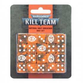 IMPERIAL NAVY BREACHER DICE SET di 20 dadi da 16mm KILL TEAM warhammer 40k Games Workshop - 1